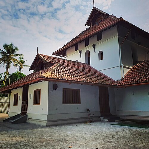 Cheraman Perumal Juma Masjid on the Malabar Coast, probably the first Mosque in India.