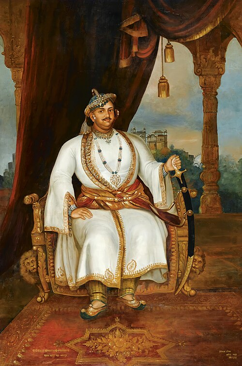 The Hindu Jat Maharaja of Bharatpur, Balwant Singh