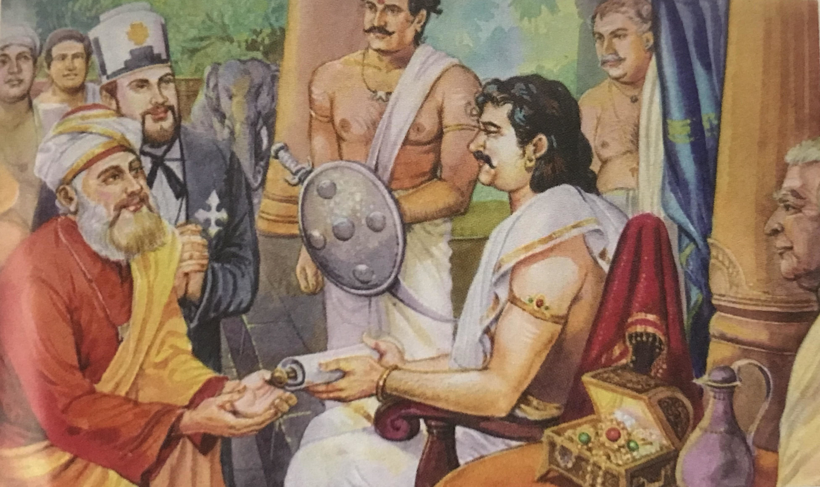 Thomas of Cana Received by Cheraman Perumal