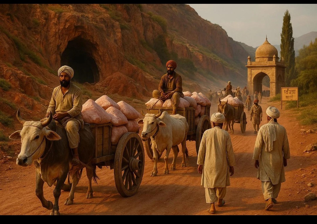 The Lubanas were historically associated with the overland trade and transportation of salt, saltpetre, grain, and other goods across Punjab