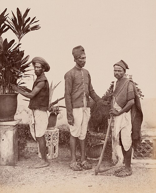 Malis in western India (c. 1855-1862).
