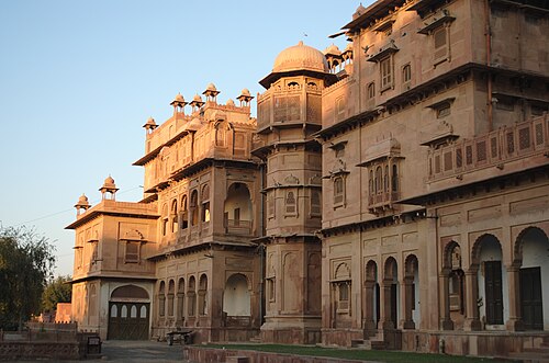 During their centuries-long rule, the Rajputs constructed several palaces. Shown here is the Junagarh Fort in Bikaner, Rajasthan, which was built by the Rathore Rajput rulers