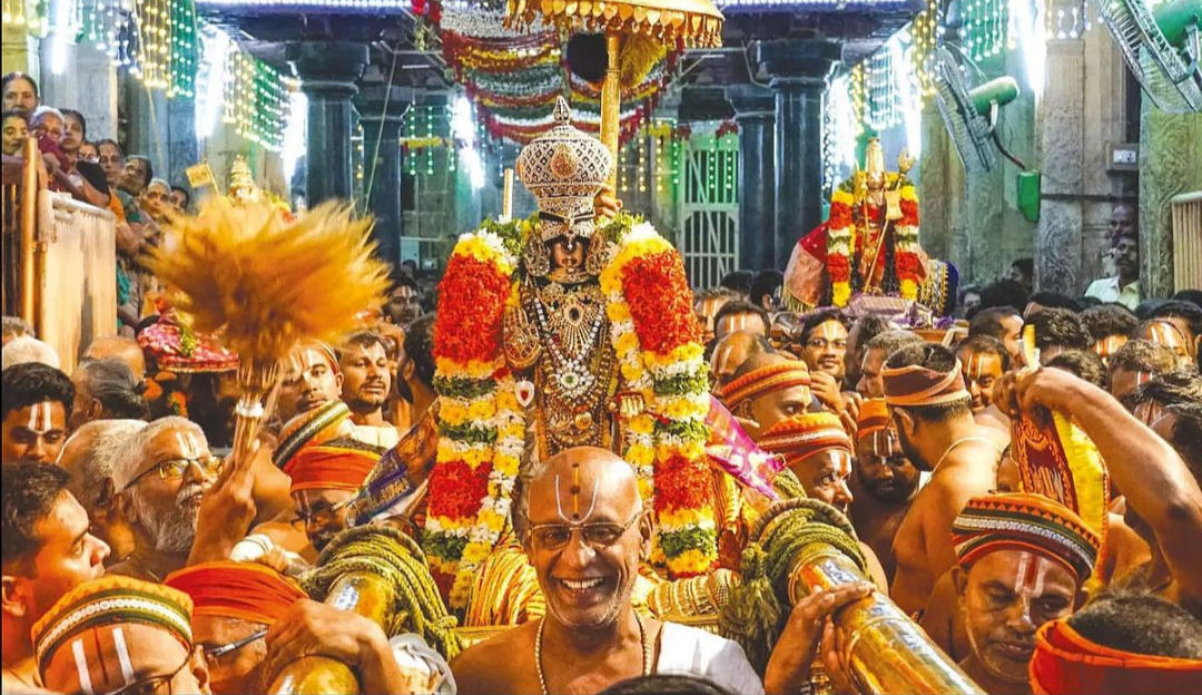 Vaikunta Ekadashi, temple festivals and the global Iyengar diaspora,