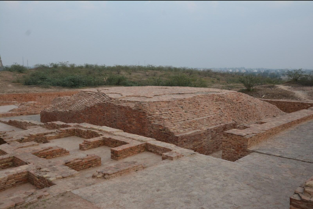 The archaeological remains at Agroha in Haryana provide an important historical anchor for the community's traditional association with the ancient settlement of Agroha.