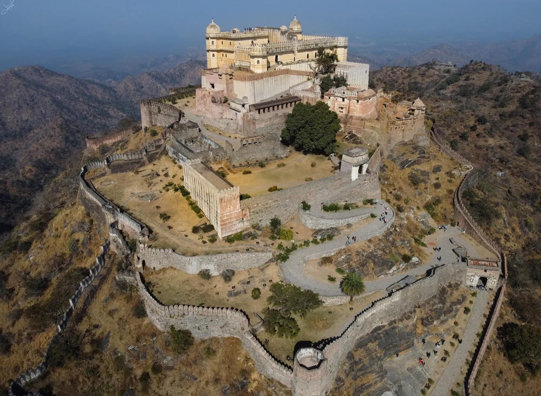 Kumbhalgarh Fort, one of the major fortifications associated with Rana Kumbha and the military landscape of Mewar.