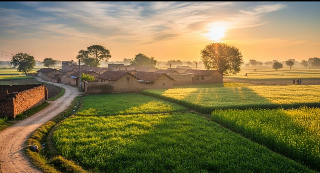 rural Haryana/Western UP landscape