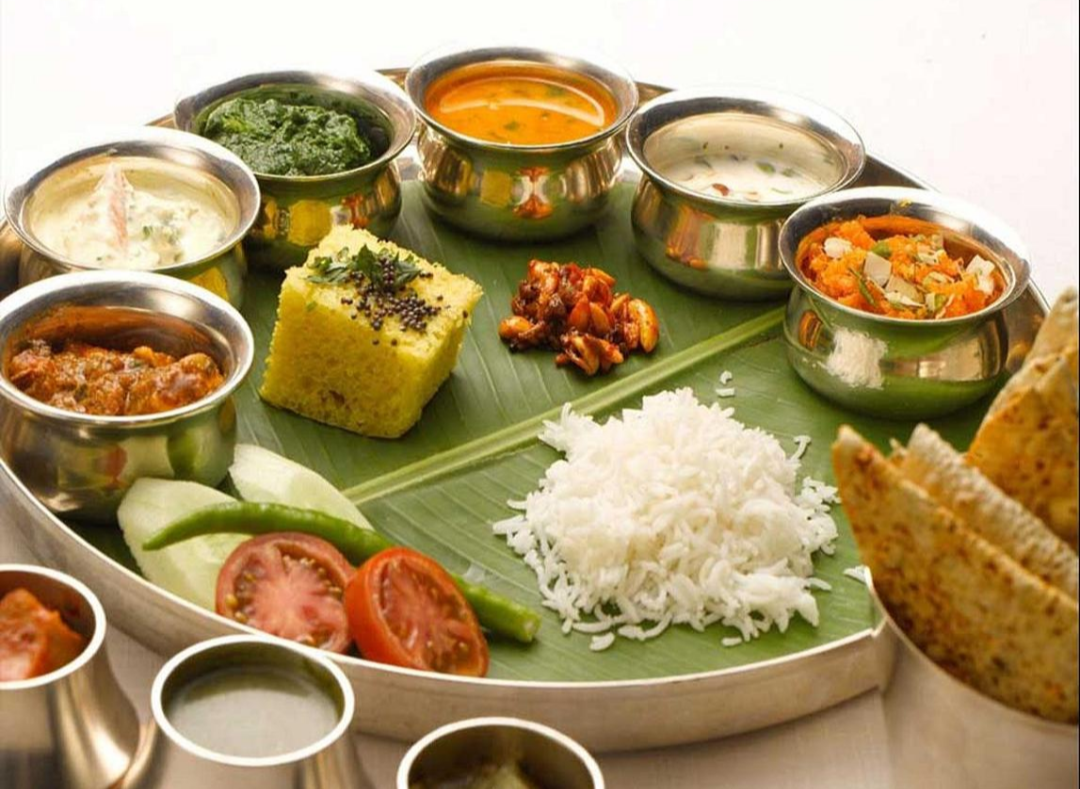 Gujarati Thali — A Vegetarian Culinary Tradition.