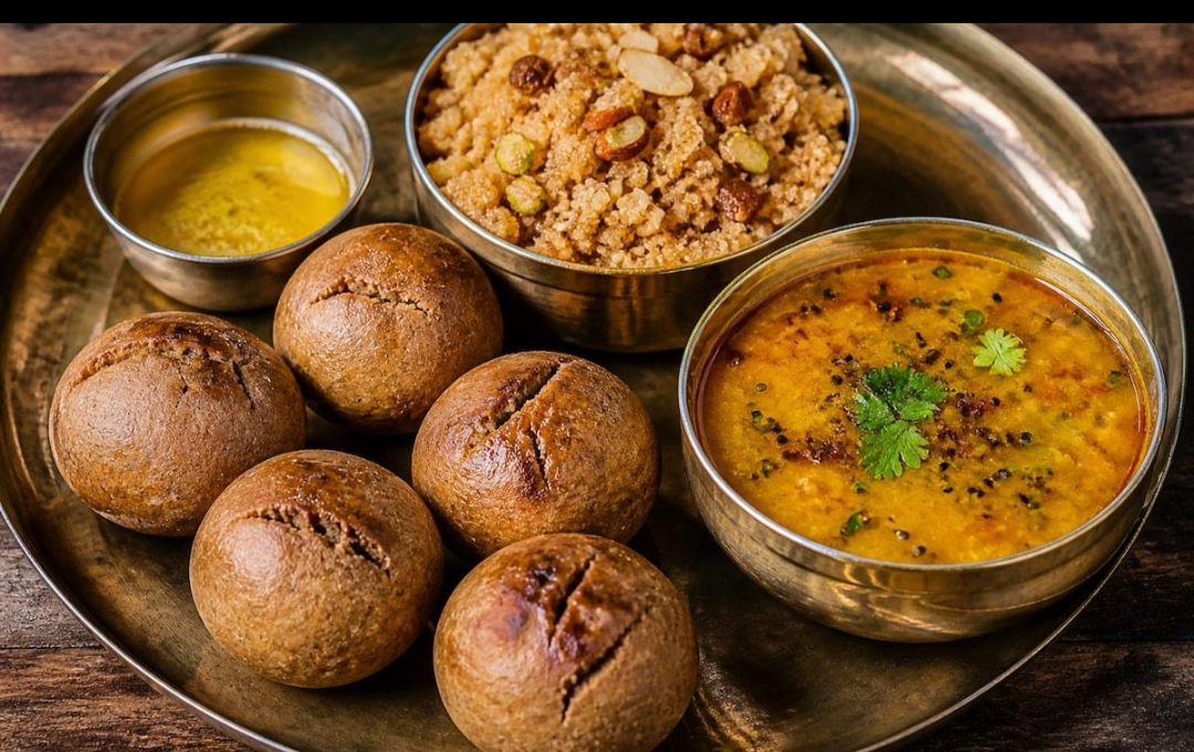 Dal baati churma is Rajasthan’s signature desert cuisine.