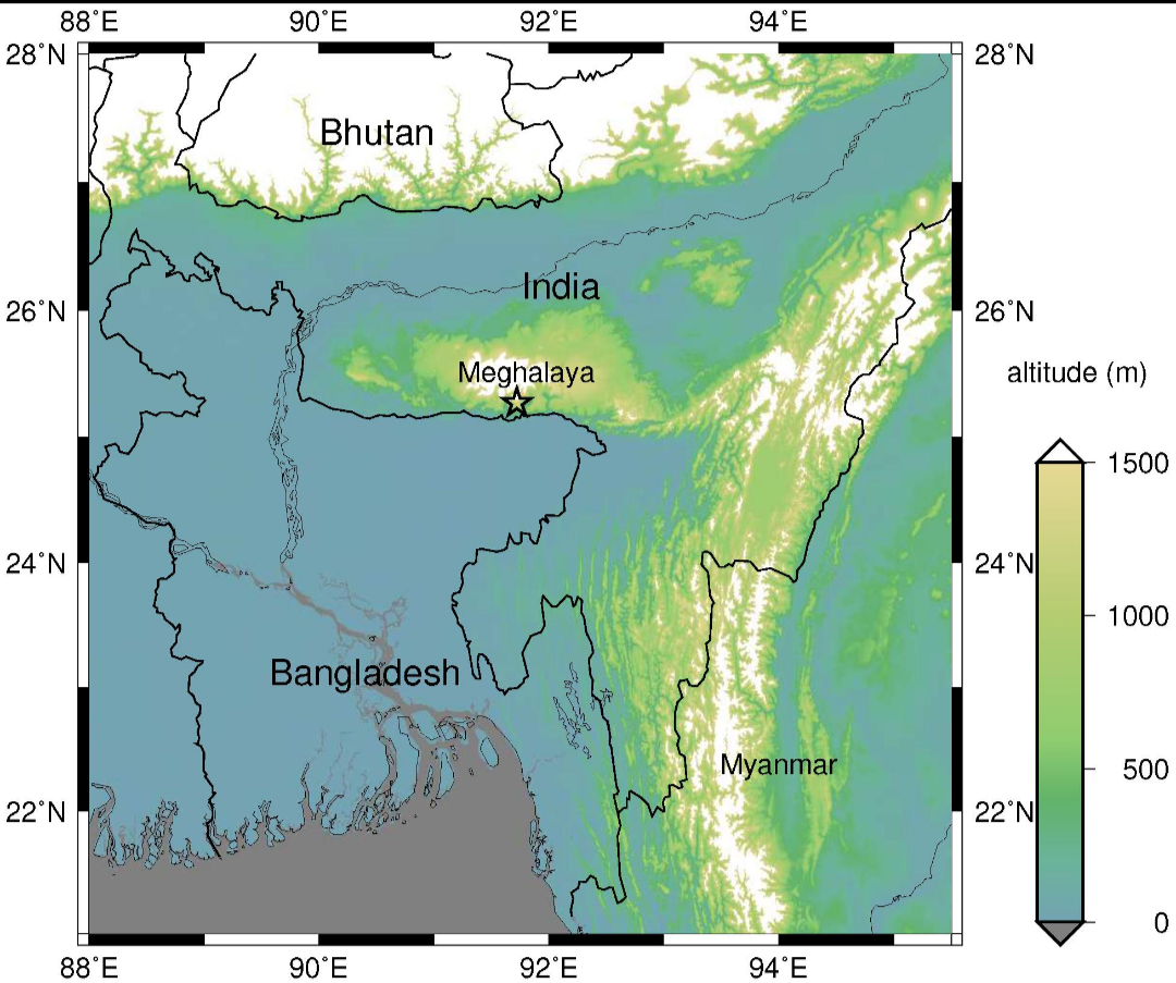 Meghalaya — The Shillong Plateau Between India and Bangladesh