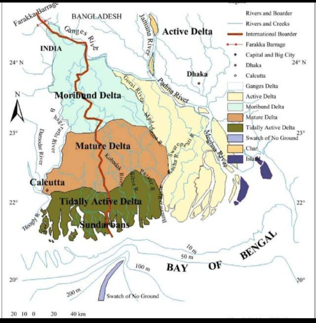 The Bengal Delta — Rivers, Floodplains and the Bay of Bengal