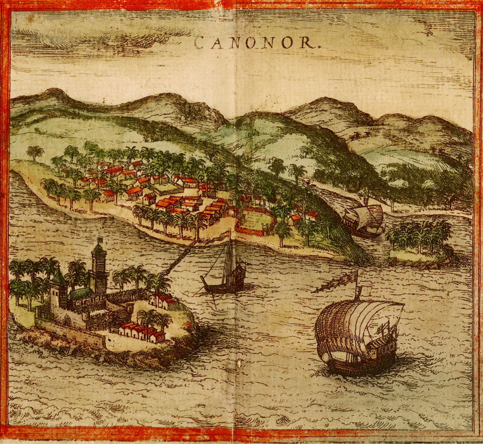 Kannur (Cannanore) in northern Kerala in the 16th century. Whenever a formal war was broke out between the Portuguese and the native rulers, the Portuguese attacked and plundered, as the opportunity offered, the Muslim ports in Kerala.