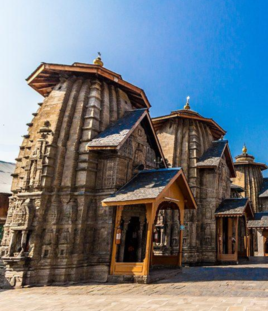 The Lakshmi Narayan temples of Chamba, built under royal patronage and traditionally served by Brahmin priests.