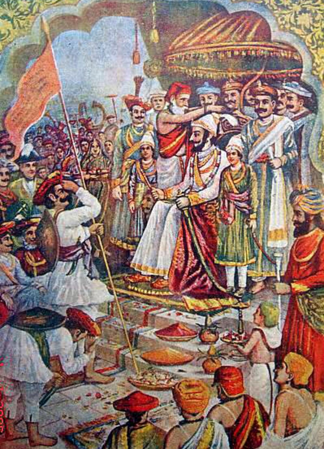 Shivaji Maharaj’s Coronation at Raigad, 1674