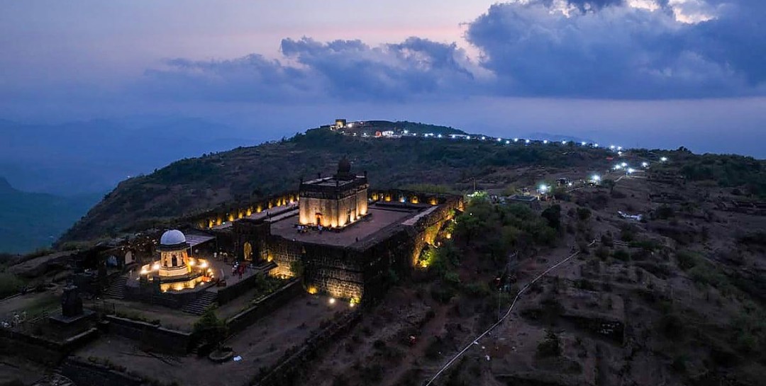 Raigad Fort in Maharashtra, the principal capital of Shivaji Maharaj’s kingdom from his coronation in 1674 and one of the most important monuments associated with Maratha political history.
