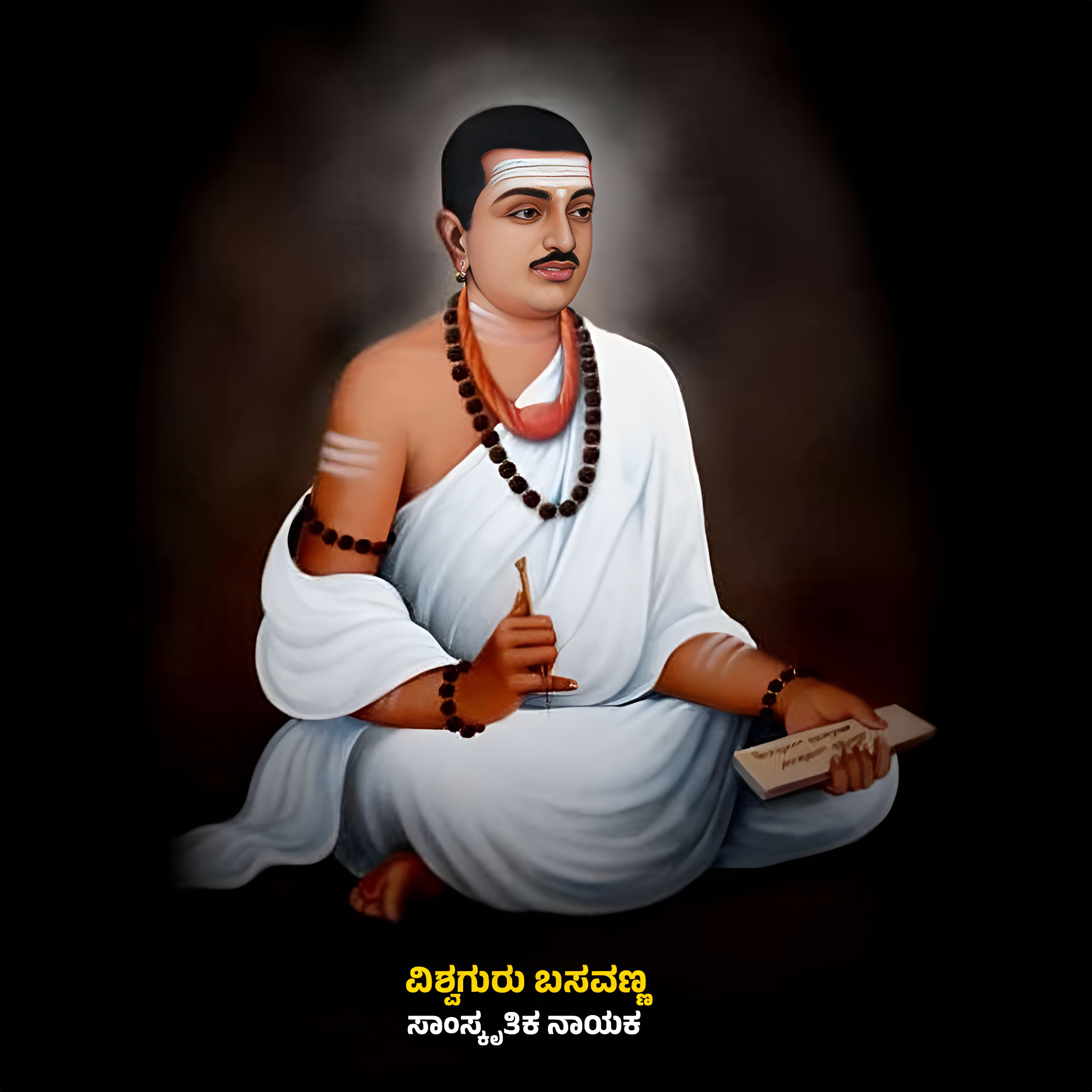 Basava, 12th-century statesman, philosopher, poet and Lingayat saint