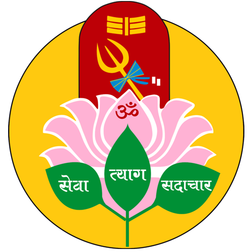Maheshwari emblem/symbol representing its cultural, spiritual, and ethical values.
