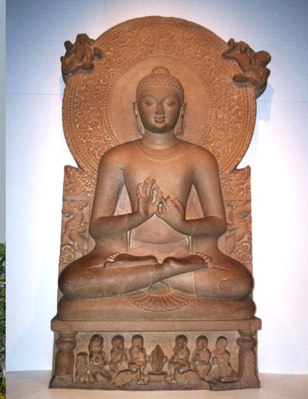 Gautama Buddha — the historical figure whose birth into the Shakya clan forms the foundation of the community's ancestral tradition.