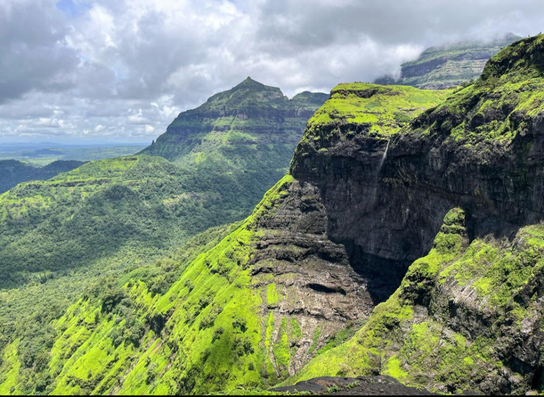 The Sahyadri ranges shaped the military and political history of the Maratha state.