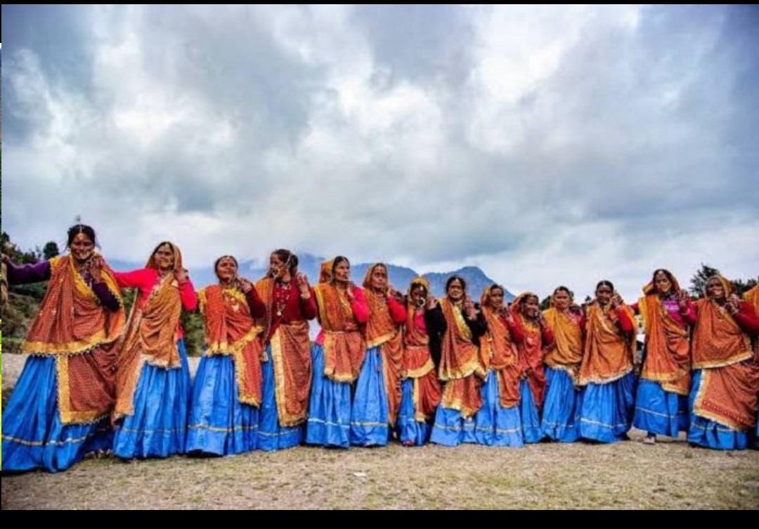 Women in traditional hill-region attire, representing the broader cultural diversity of the Himalayan and northwestern Indian region.