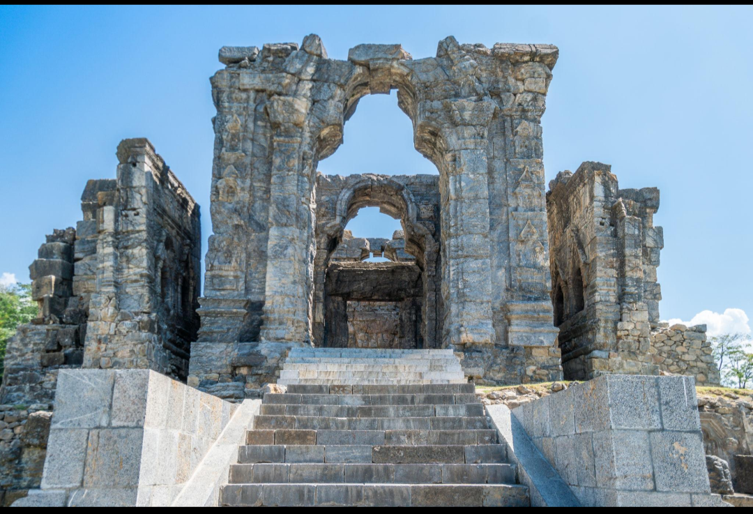 Martand Sun Temple — an enduring monument of classical Kashmiri architecture.