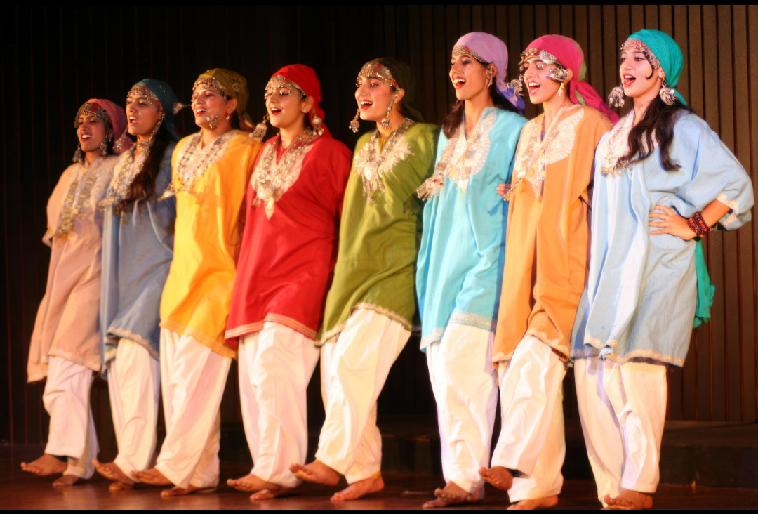 Rouf — a traditional Kashmiri group dance performed during festivals and celebrations.