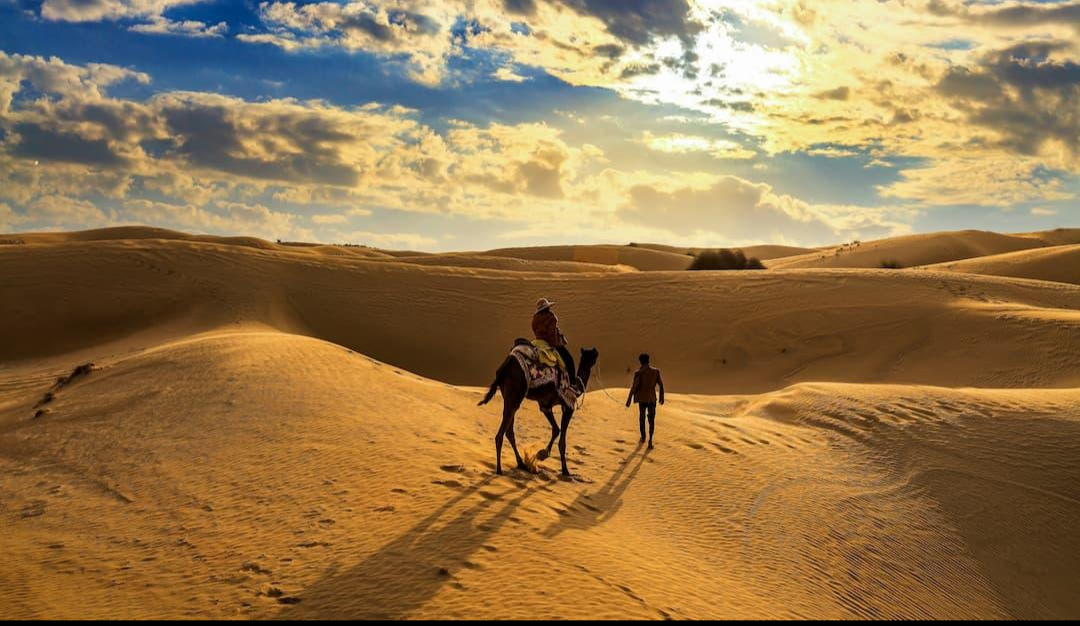 Marwar — the desert landscape that shaped Rathore history and society.