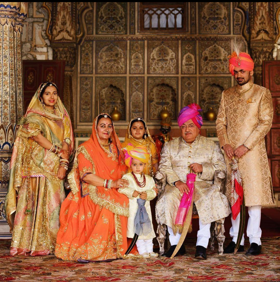 Traditional Rajput dress — the safa, poshak and jewellery of western Rajasthan.