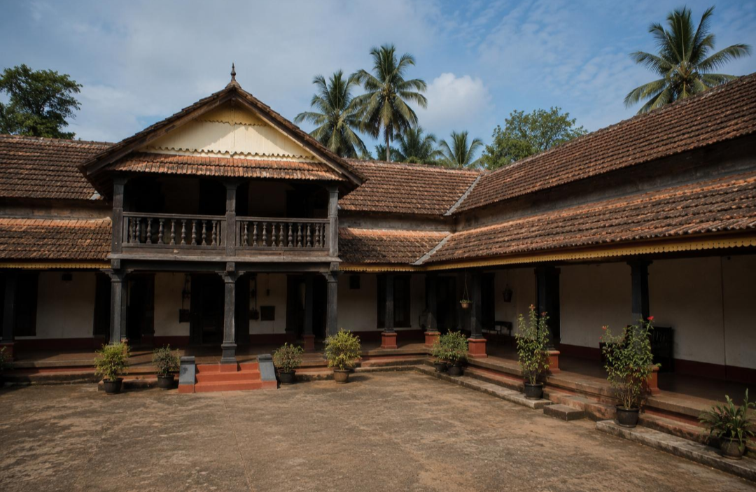 A traditional ainmane, the ancestral home of a Kodava okka.